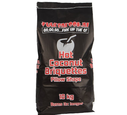 hot coconut briketten