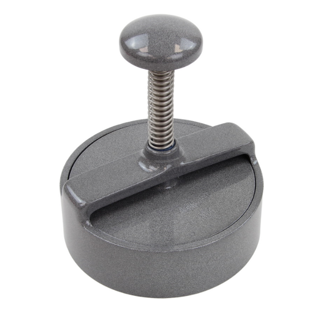 Adelmann Aluminium Hamburgerpers Stone Ø125mm