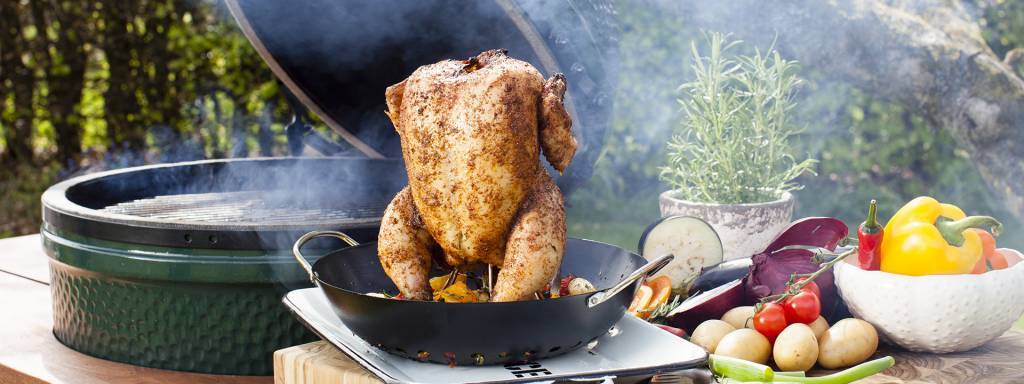 Big Green Egg Big Green Egg Kalkoen Houder Keramisch