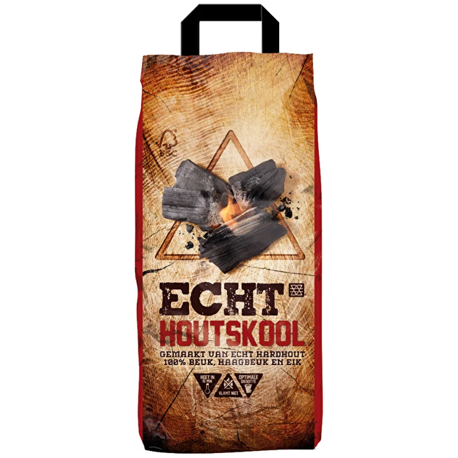 ECHT ECHT FSC Houtskool 2,5 kg