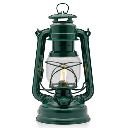Feuerhand Original Feuerhand Stormlantaarn Mos Groen LED