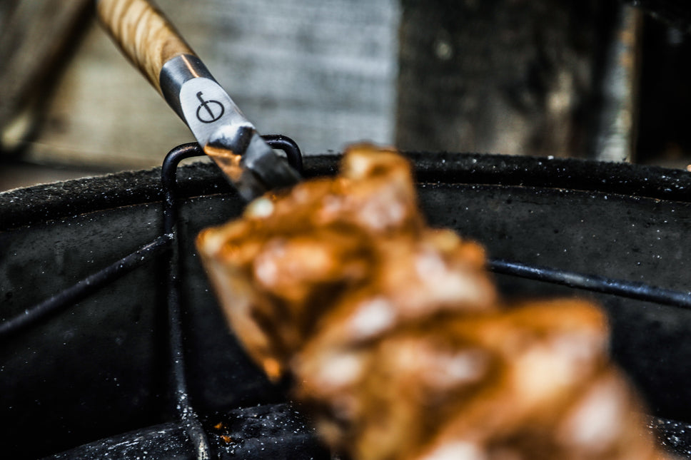 Forged Churrasco Forged Spies V-vorm 70 cm