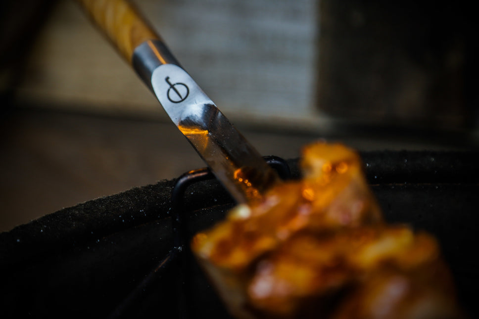 Forged Churrasco Forged Spies V-vorm 70 cm