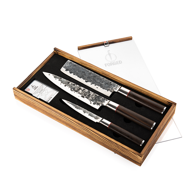 Forged Sebra Forged 3-Delige Messenset
