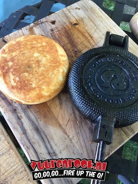Rome's Industries Rome Pie Iron Round Jaffle Iron (Tosti ijzer)