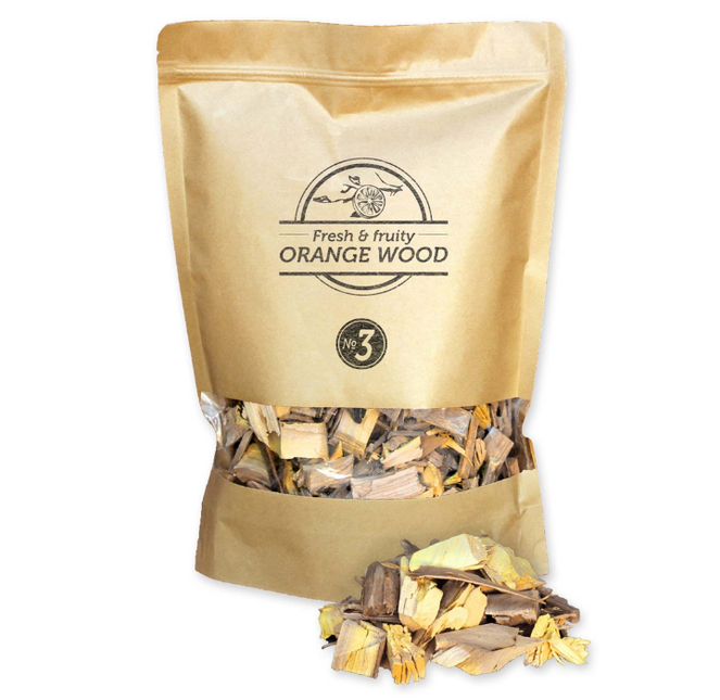Smokey Olive Wood Smokey Olive Wood Sinaasappel Rookchips 1,7 Liter