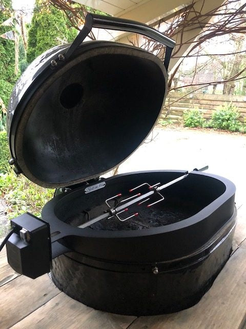 Spit on Fire Spit On Fire Kamado Rotisserie Ring Primo Ovaal 200