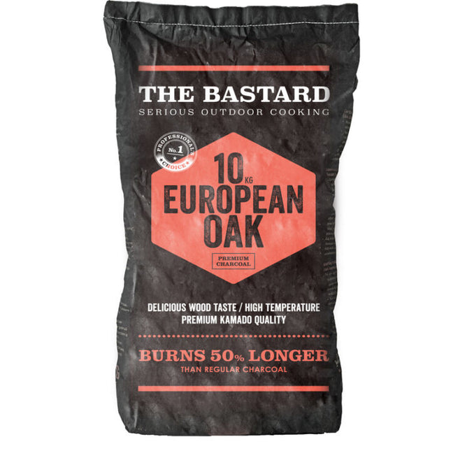The Bastard Transport Damage: The Bastard European Eiken Houtskool 10 kg