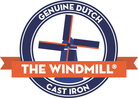 The Windmill Cast Iron Second Chance: The Windmill Campfire Skillet met Kort Handvat