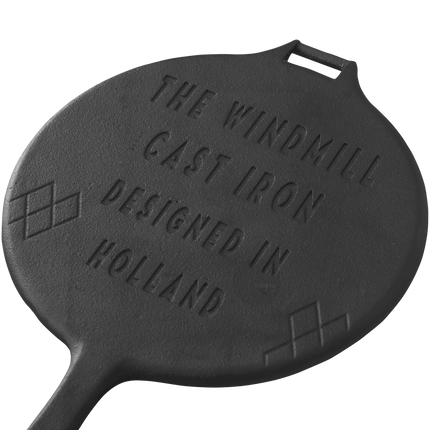 The Windmill Cast Iron Second Chance: The Windmill Stroopwafelijzer
