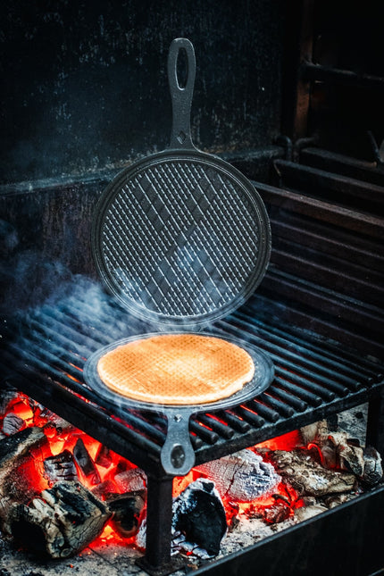 The Windmill Cast Iron Second Chance: The Windmill Stroopwafelijzer