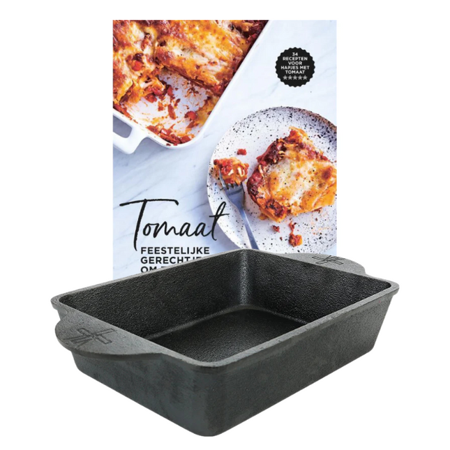 The Windmill Cast Iron The Windmill Cast Iron Ovenschaal + GRATIS Tomaat