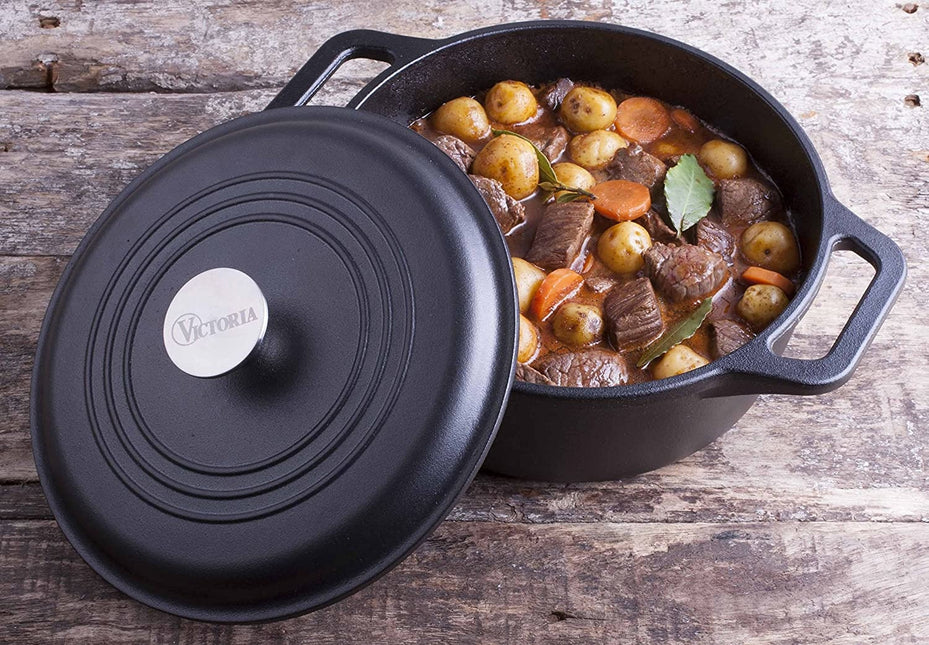 Victoria Victoria Cast Iron Emaille Dutch Oven 4 quarts