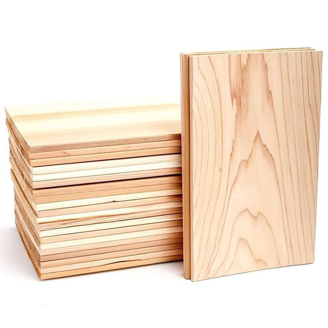 Vuur & Rook Cedar Rookplank 30 x 14 cm