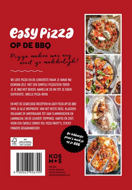 Vuur & Rook Easy Pizza Op De BBQ
