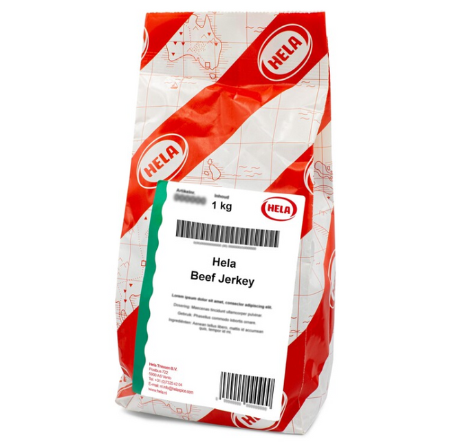 Vuur & Rook Hela Beef Jerkey kruiden 1 kilo