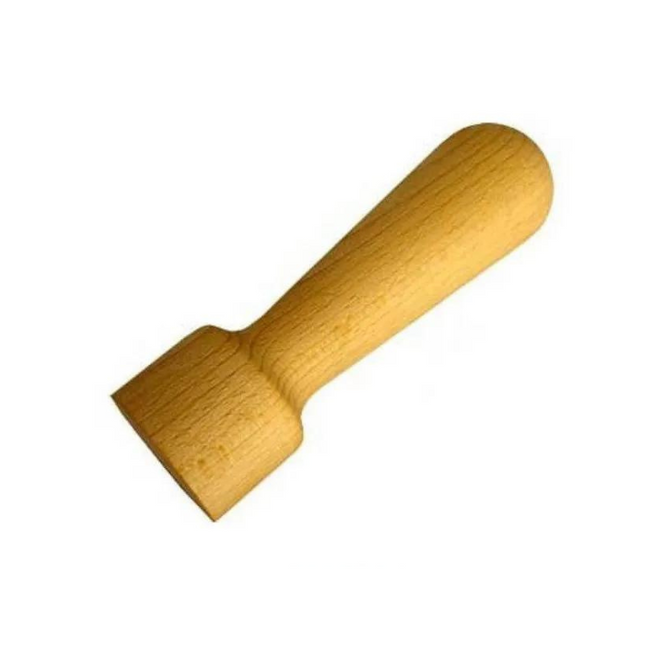 Vuur & Rook Houten stamper tbv handmolen No 22 en 32