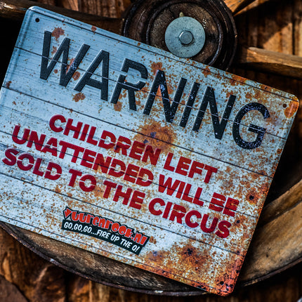 Vuur & Rook Vuur&Rook Circus Mancave Sign - Limited Edition