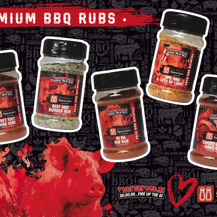 Vuur & Rook Vuur&Rook Ri Ra Rib Rub 200 gram