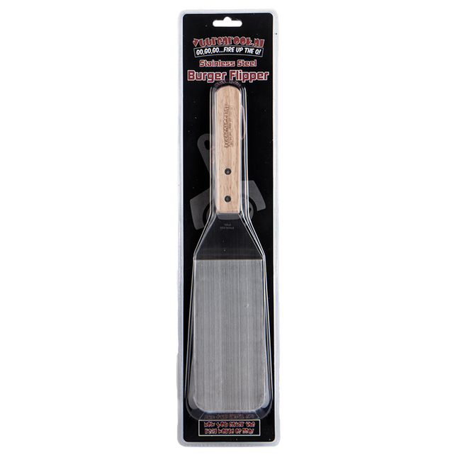 Vuur & Rook Vuur&Rook RVS Burger Flipper