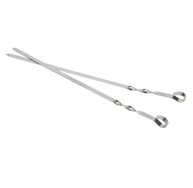 Vuur & Rook Vuur&Rook RVS Spiezen Xtra Long 6 stuks 50 cm