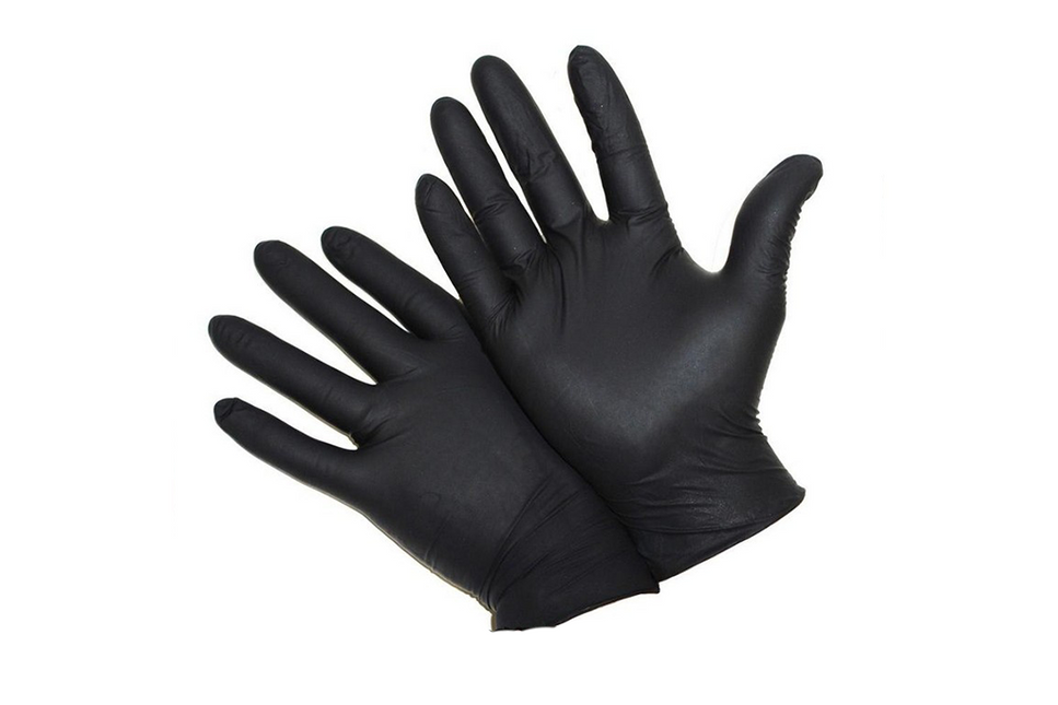 Vuur&Rook Vuur&Rook Nitril Handschoenen Xtra Strong Zwart 100 stuks Xlarge