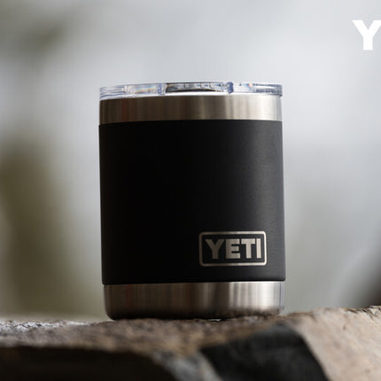 YETI Yeti Rambler Lowball Black 10 oz
